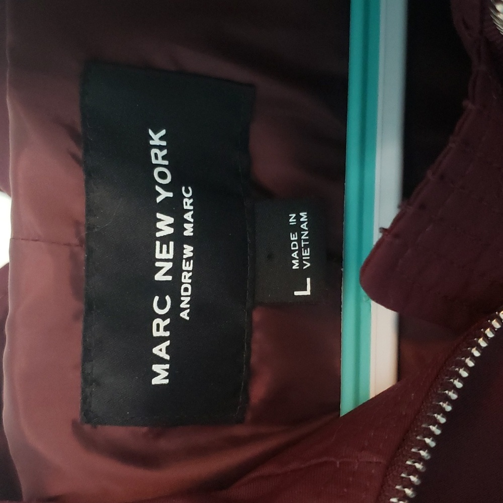 Marc New York L Burgundy Jacket - Picture 3 of 3